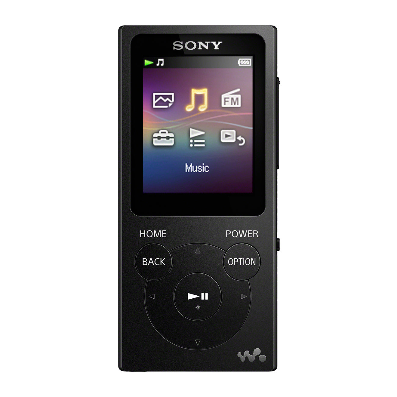 SONY Walkman® NWE393B 4GB mit UKW Tuner, schwarz