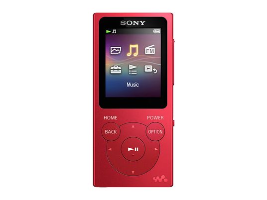 SONY NW-E394R - Lecteur MP3 (8 GB, Rouge)