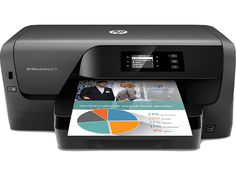 HP Inktjetprinter OfficeJet Pro 8210 (D9L63A#A81)