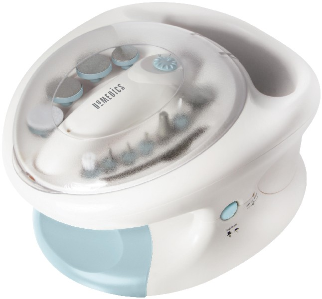 Set de manicura y pedicura - Homedics MAN-3023A-EU, 2 intensidades
