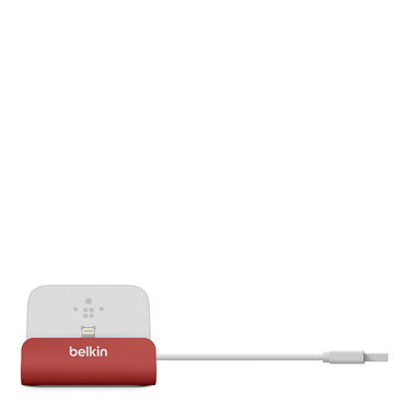 BELKIN Desktop Charge Sync Dock iPhone 5 Kırmızı