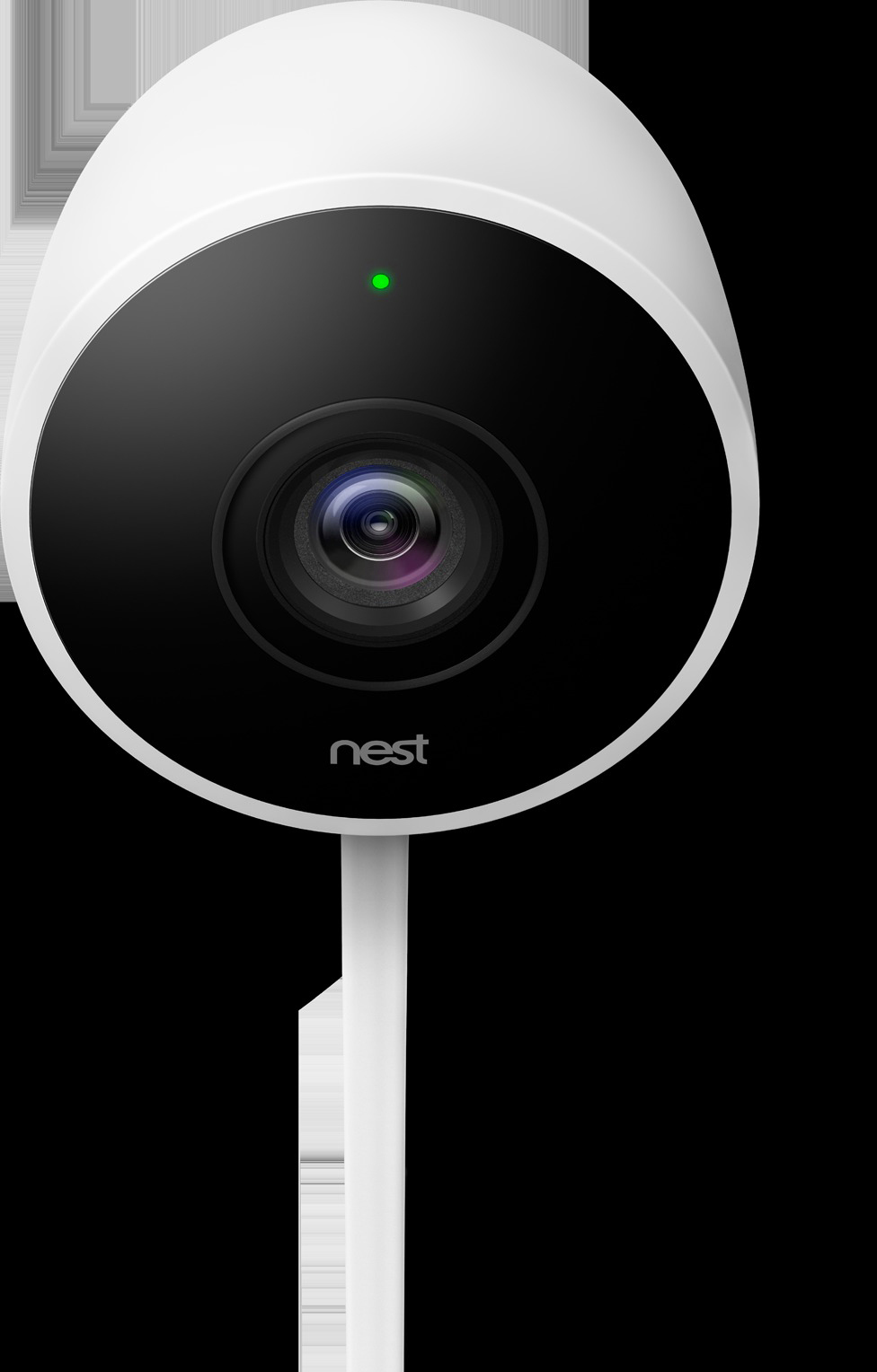 NEST Cam Outdoor-Überwachungskamera, weiß  Überwachungskamera (Weiß)
