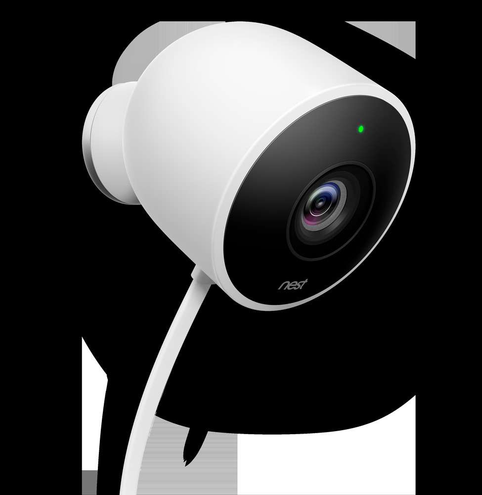 NEST Cam Outdoor-Überwachungskamera, weiß  Überwachungskamera (Weiß)