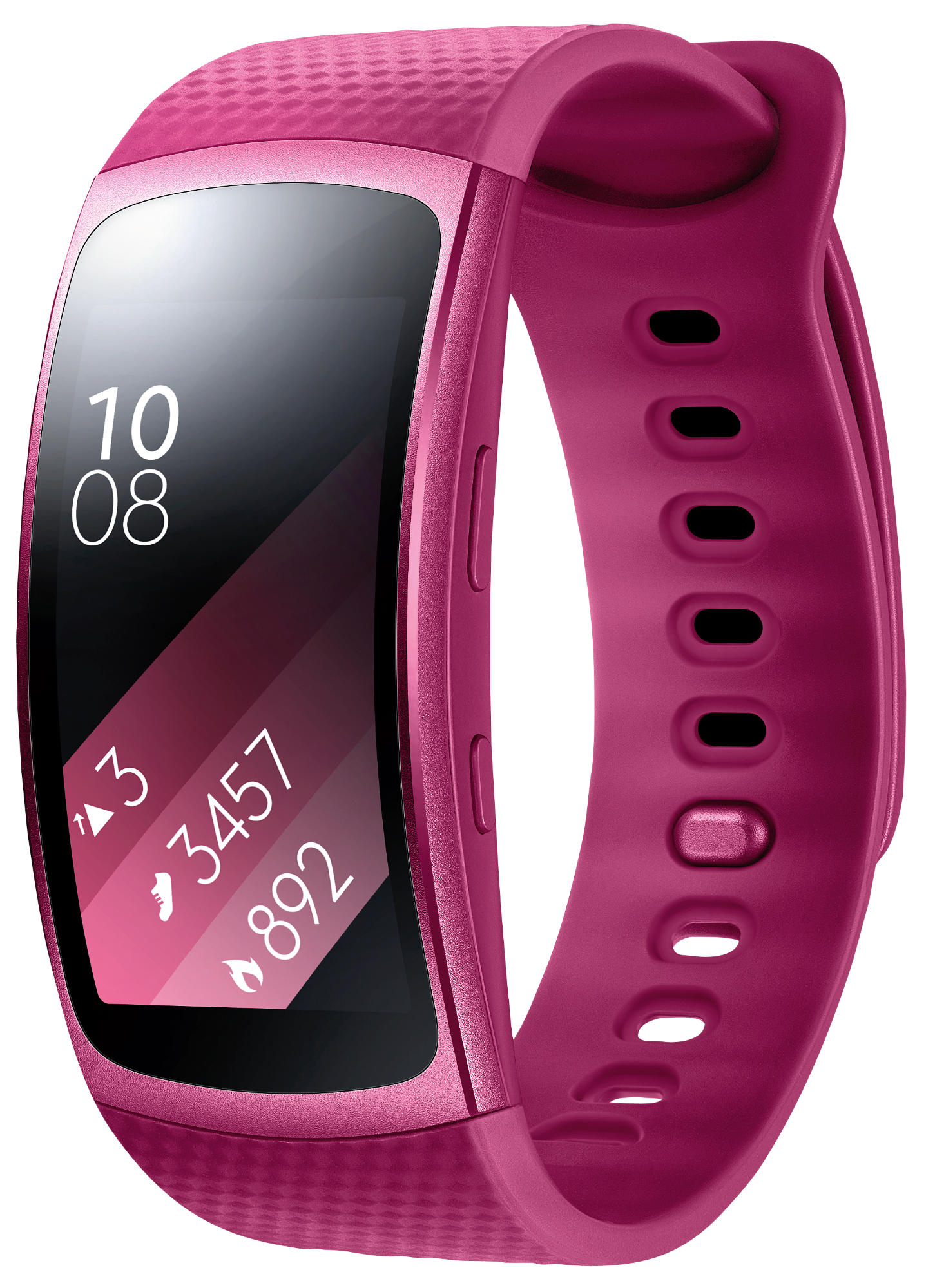SAMSUNG Gear Fit 2 Smartwatch Kunststoff, S, Pink