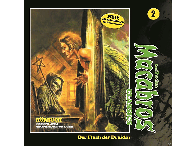 Dan Shocker - Macabros Classics 02: Der Fluch der Druidin  - (CD)