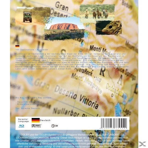 100 DESTINATIONS - AUSTRALIEN Blu-ray