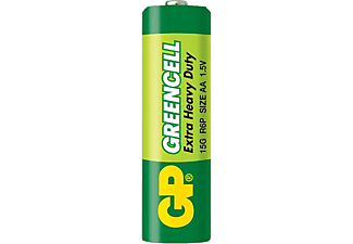 GP GP15G-2S4 R6 Greencell AA Kalem Pil 4'Lü Shrink