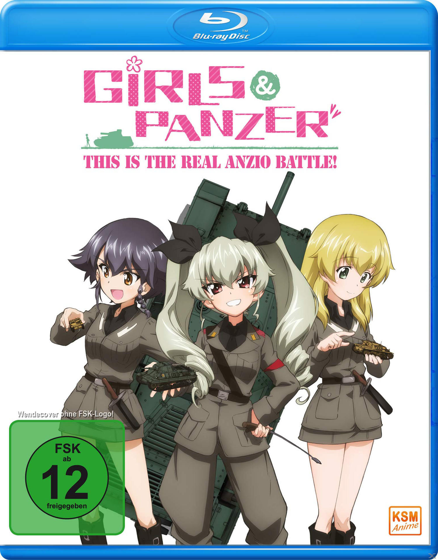 Girls und Anzio Real Panzer Blu-ray - Battle