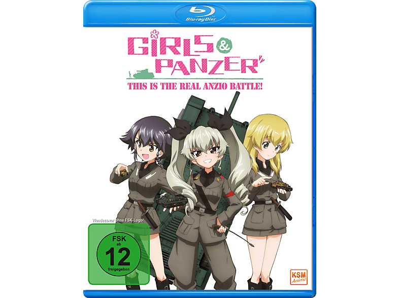 Girls und Anzio Real Panzer Blu-ray - Battle