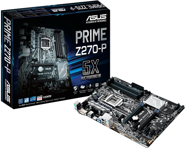 ASUS Mainboard Prime Z270-P (90MB0SY0-M0EAY0)