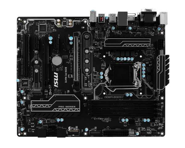 INTEL Core® i5-7400 + MSI B250 PC Mate + HyperX Fury 8GB DDR4, 2133 MHz