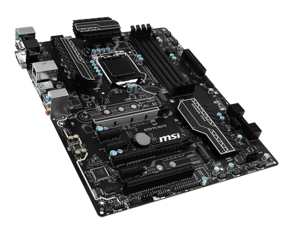 INTEL Core® i5-7400 + MSI B250 PC Mate + HyperX Fury 8GB DDR4, 2133 MHz