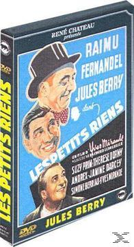 Coffret DVD du film Les Petits Riens, avec portraits de stars et titre.