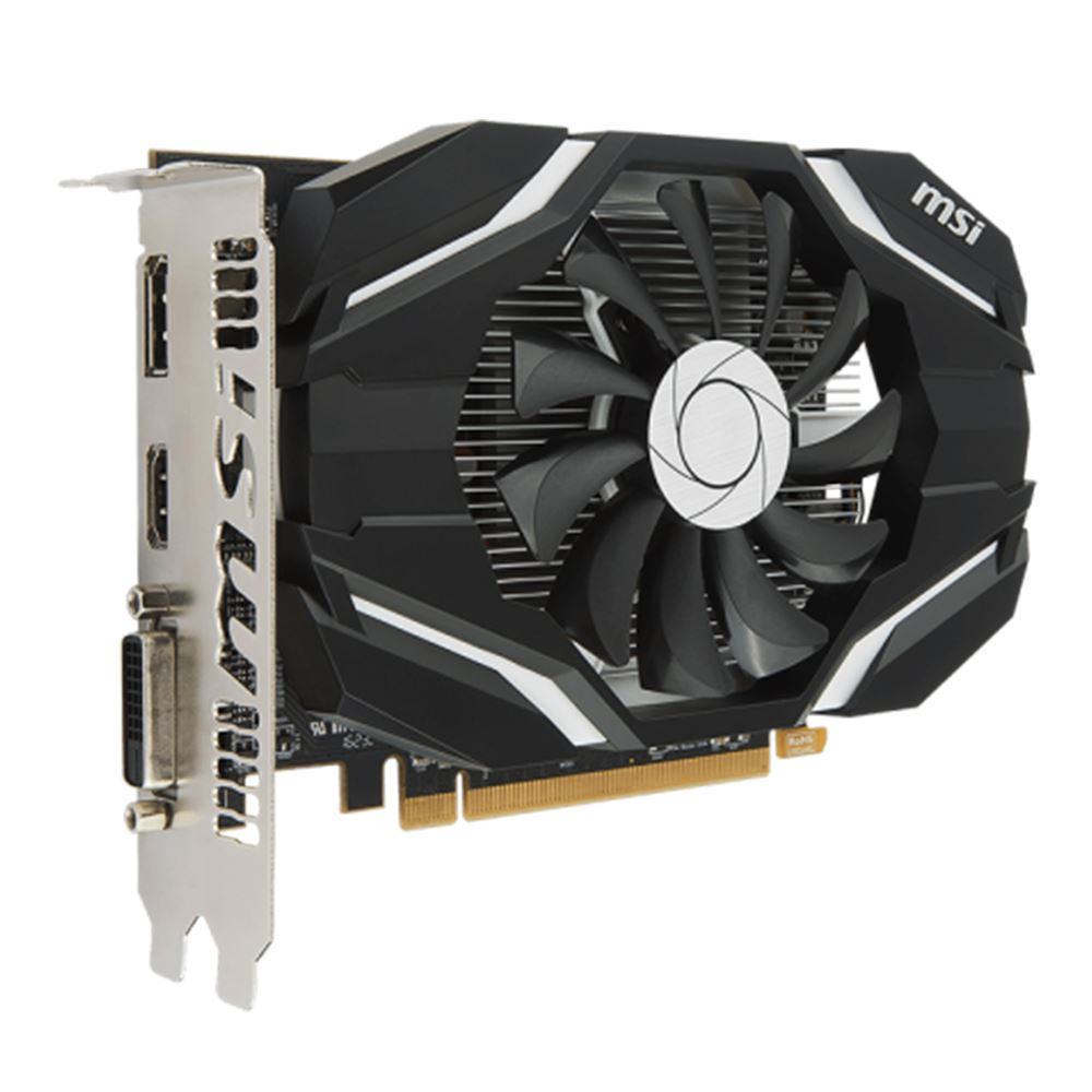 MSI RADEON RX 460 4G OC RX460 4GB GDDR5 128b DX12 PCIE 3.0 x16 (1xDVI 1xHMDI 1xDP)