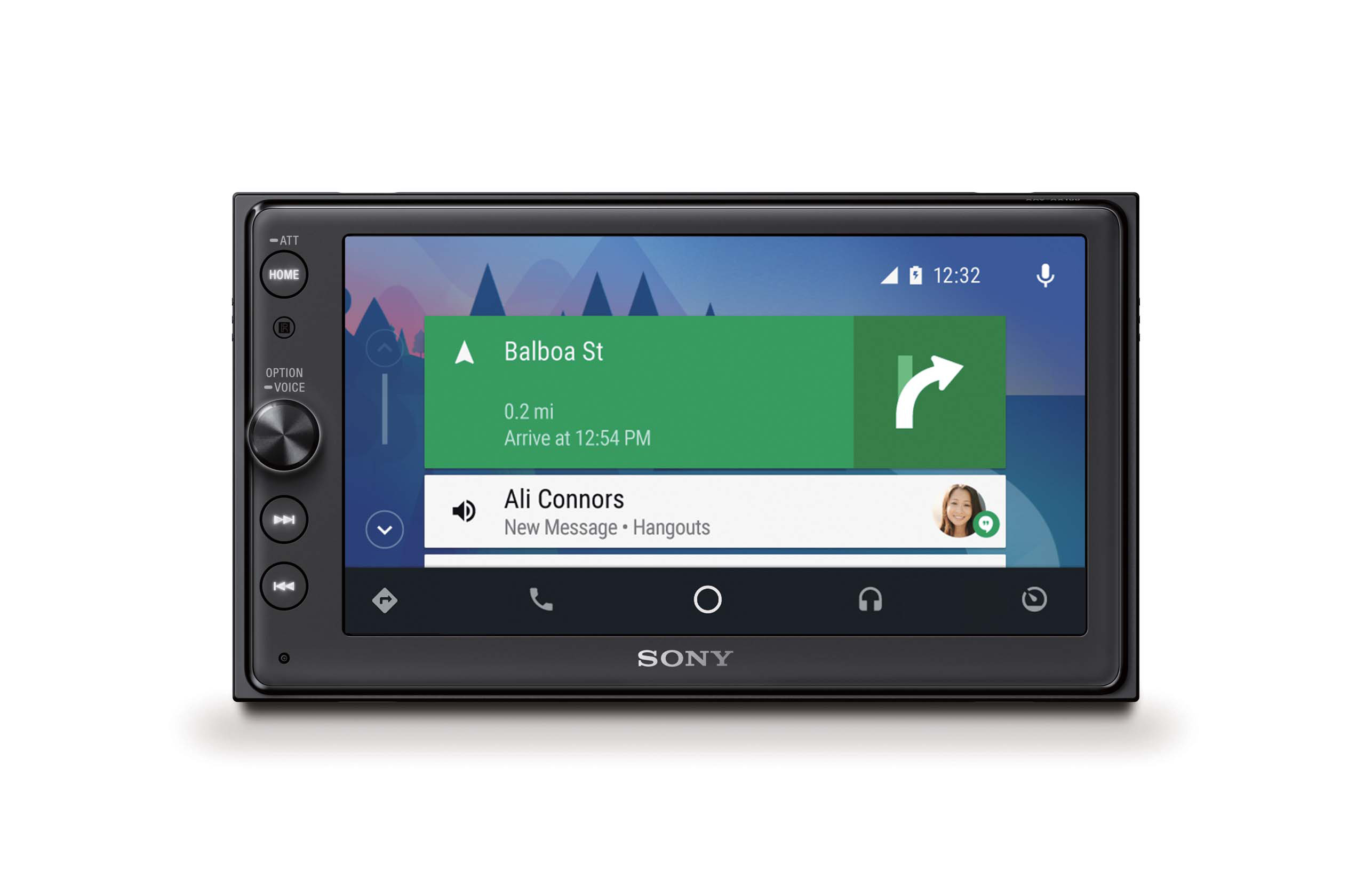 SONY XAV-AX100 Autoradio 2 DIN (Doppel-DIN), 55 Watt