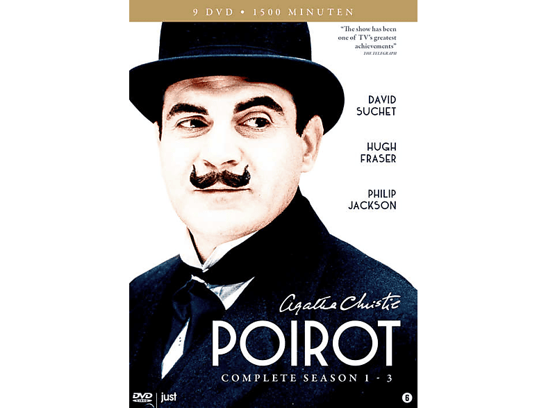 Poirot - Seizoen 1-3 - DVD