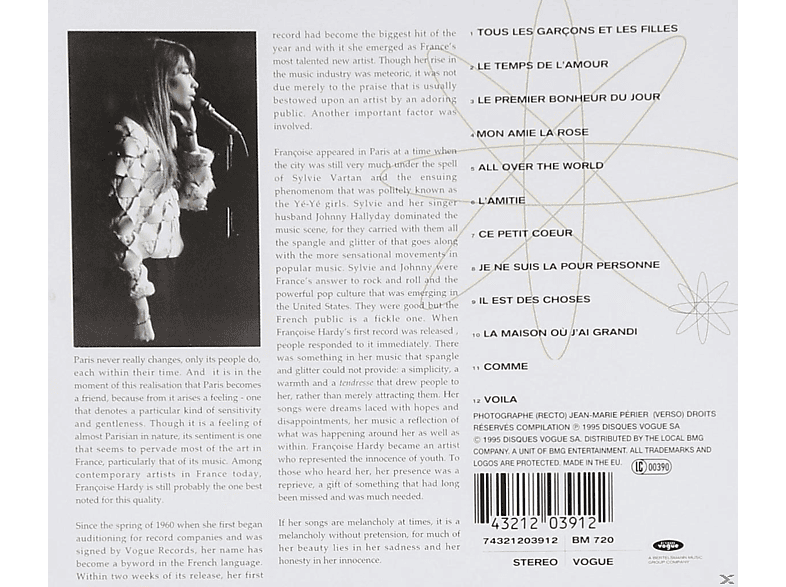 Thumbnail - Françoise Hardy - Greatest Hits (CD)