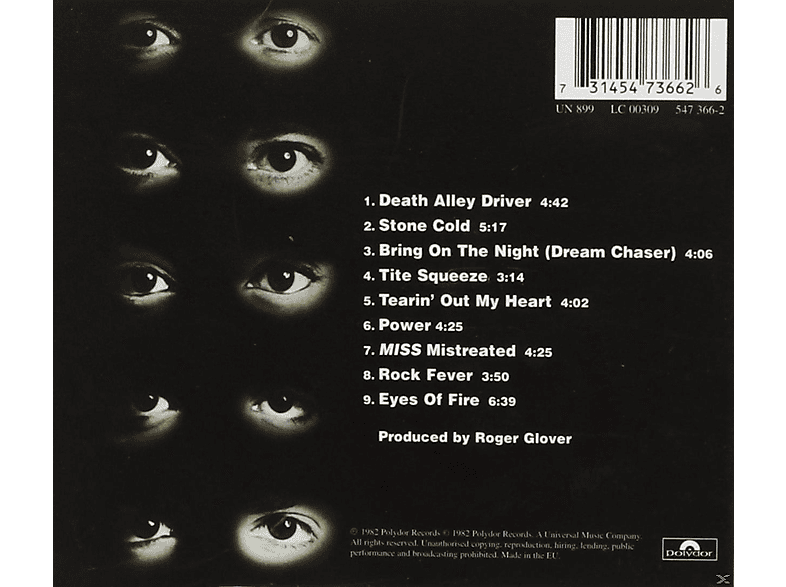 Thumbnail - Rainbow - Straight Between The Eyes (CD)