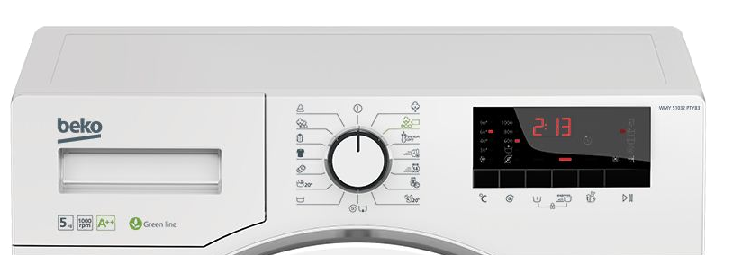 BEKO WMY-51032 PTYB3 elöltöltős keskeny mosógép