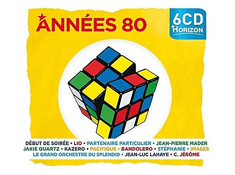 Verschillende artiesten - Années 80 - Horizon 6 CD CD