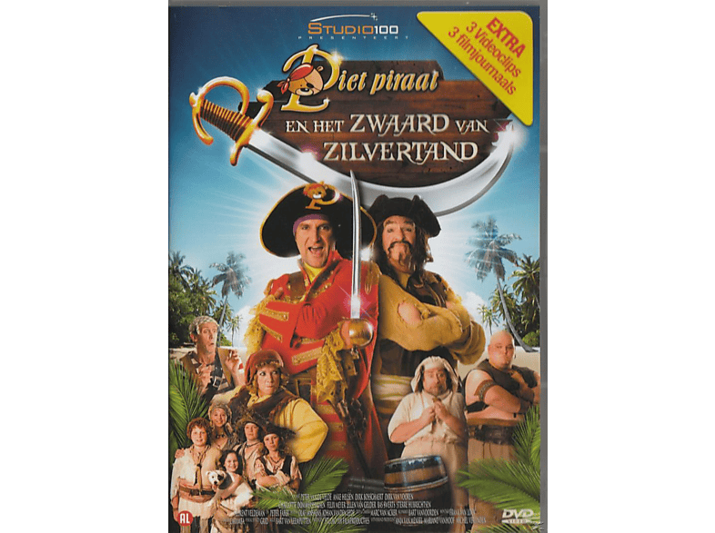 Piet Piraat en het zwaard van Zilvertand DVD