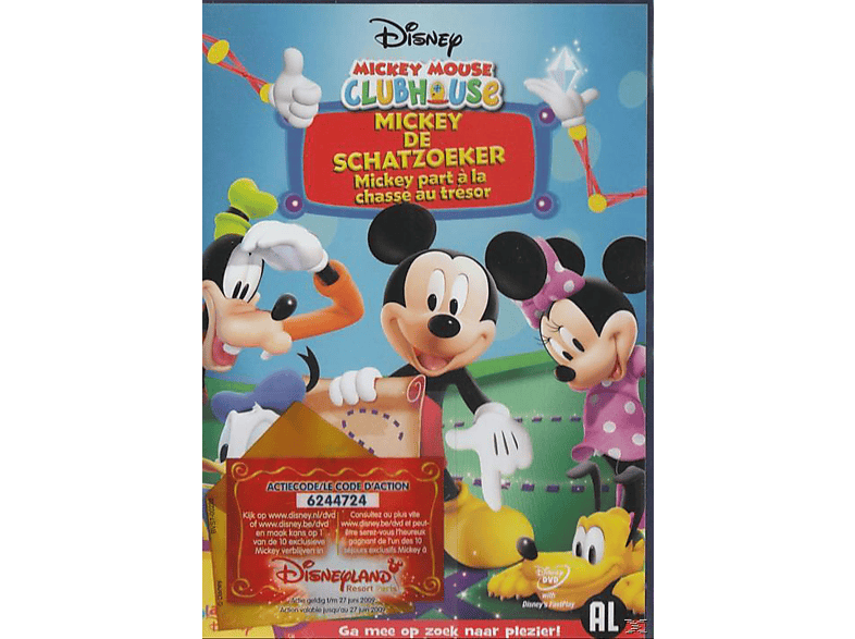 Mickey Mouse Clubhuis - Mickey de Schatzoeker DVD
