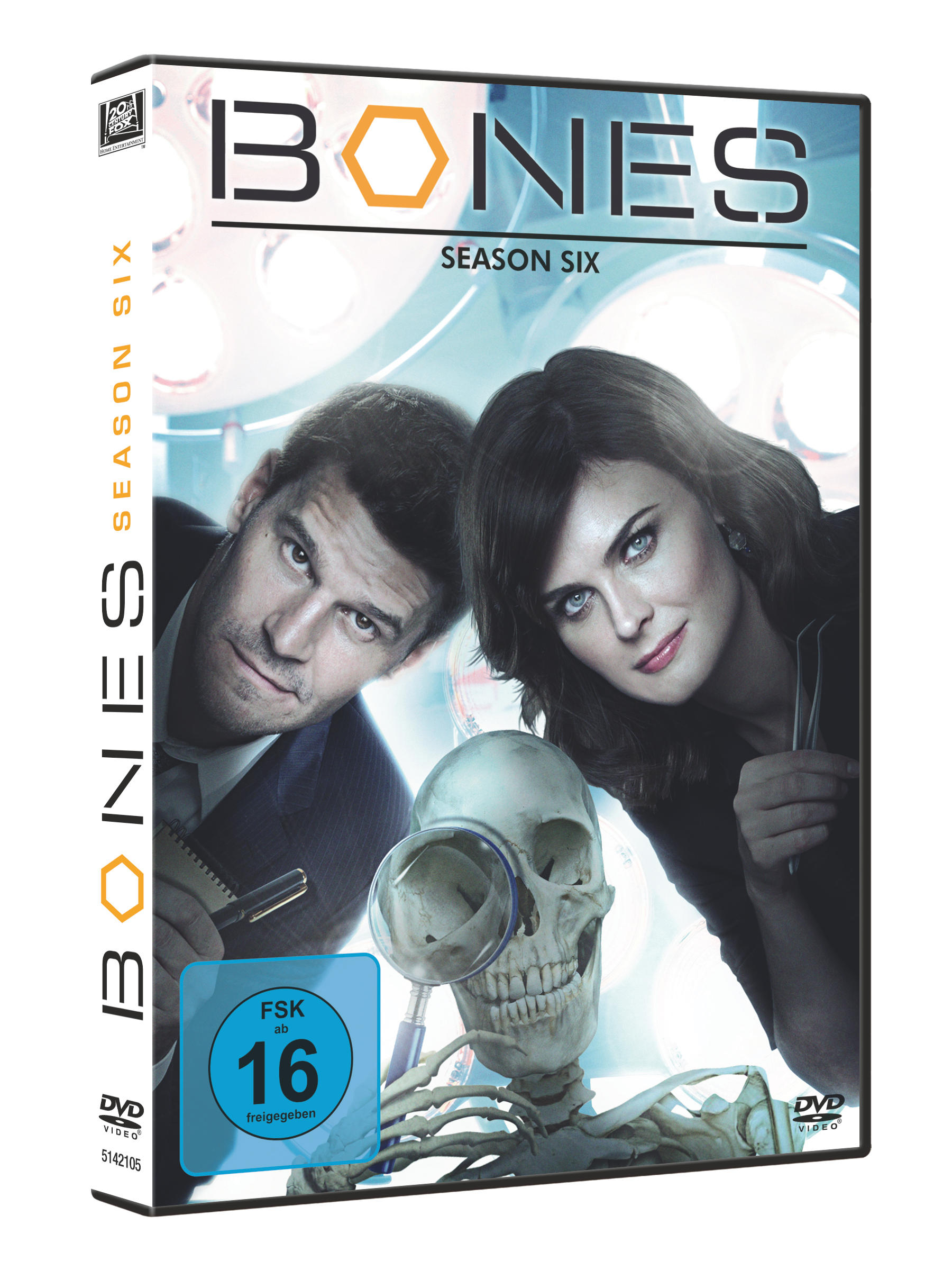 6 DVD Bones - Staffel