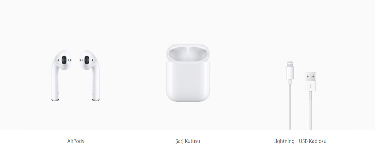 APPLE AirPods Stereo Bluetooth Kulaklık- MMEF2TU/A