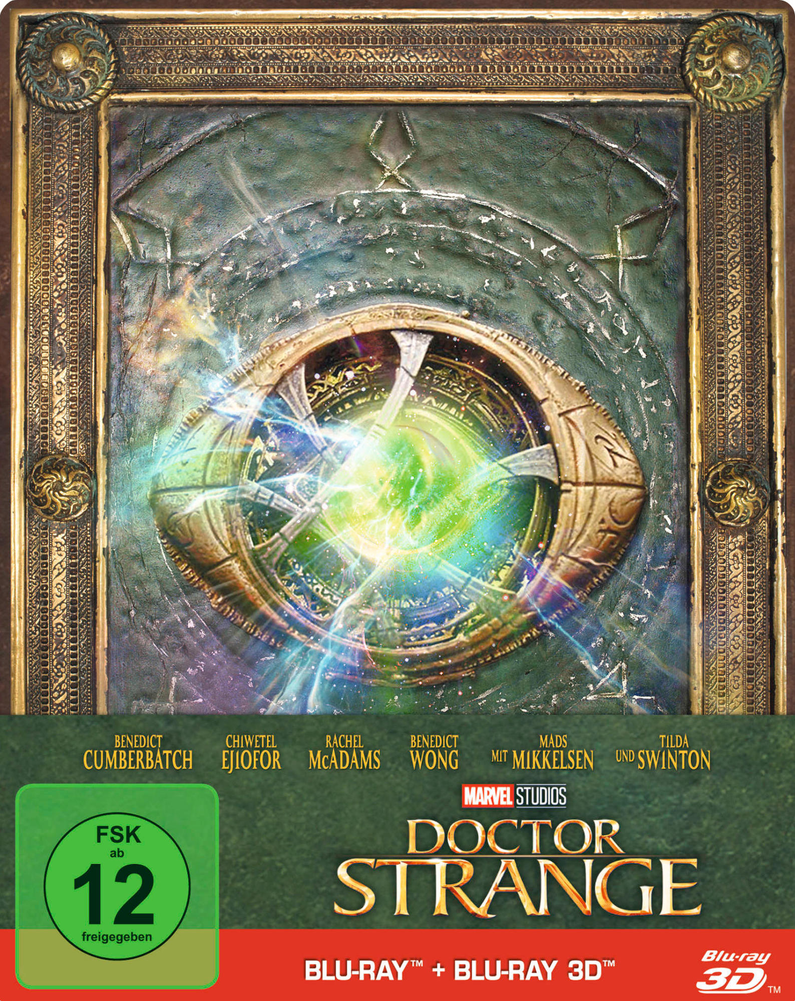 Doctor Strange 2D & 3D Edition Steelbook 3D Blu-ray (+2D)
