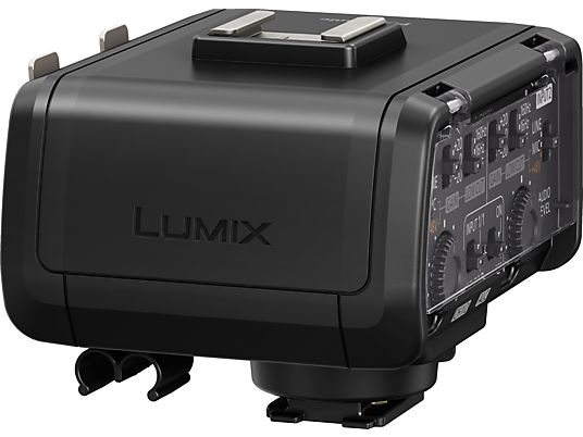 PANASONIC LUMIX GH5 XLR Professional DMW-XLR1 - XLR-Mikrofonadapter (Schwarz)