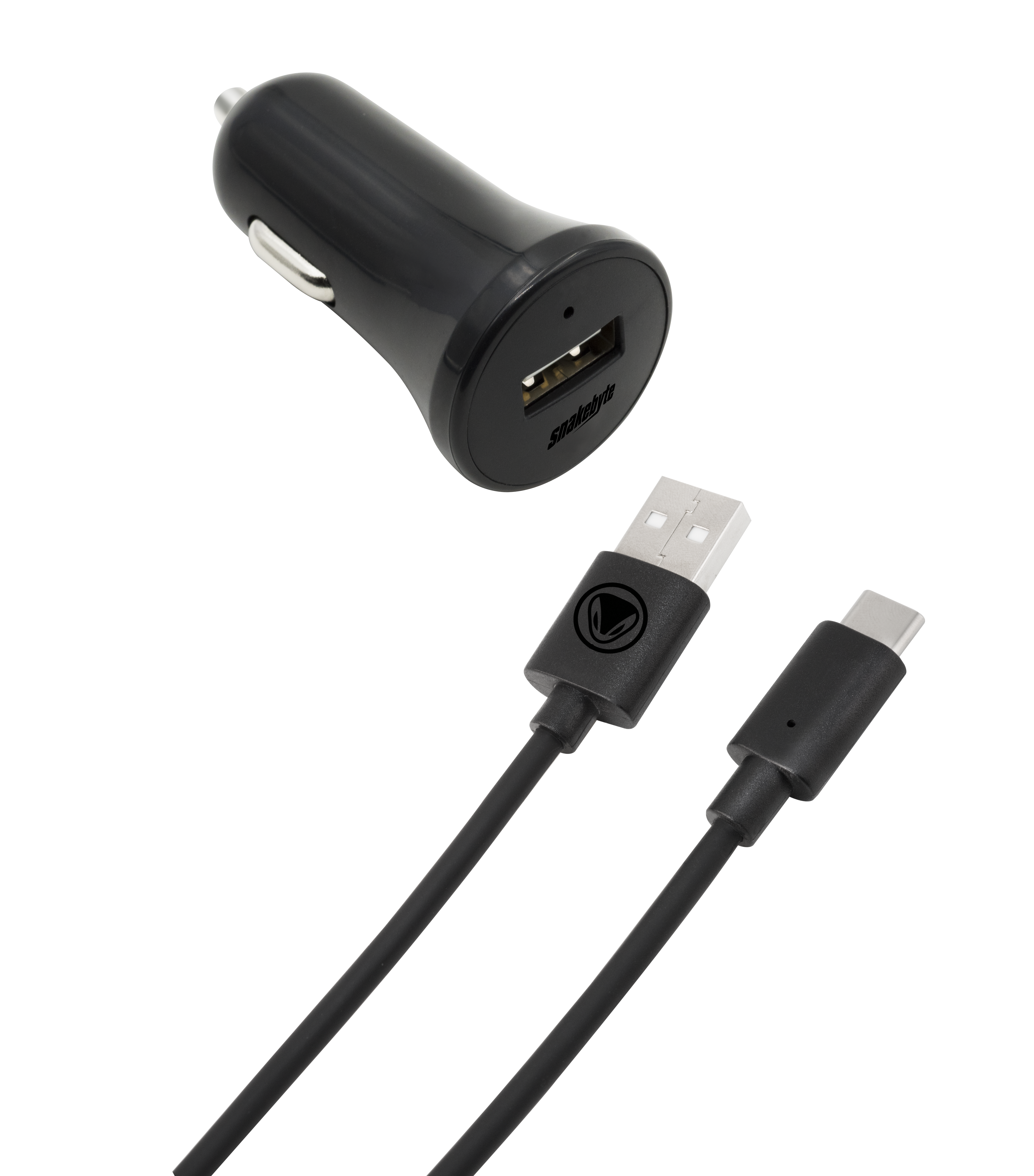 SNAKEBYTE Car:Charger Nintendo Switch KFZ Ladekabel, Schwarz