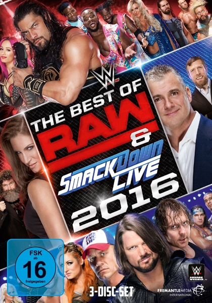 The Best Of Raw DVD Smackdown 2016 & Live