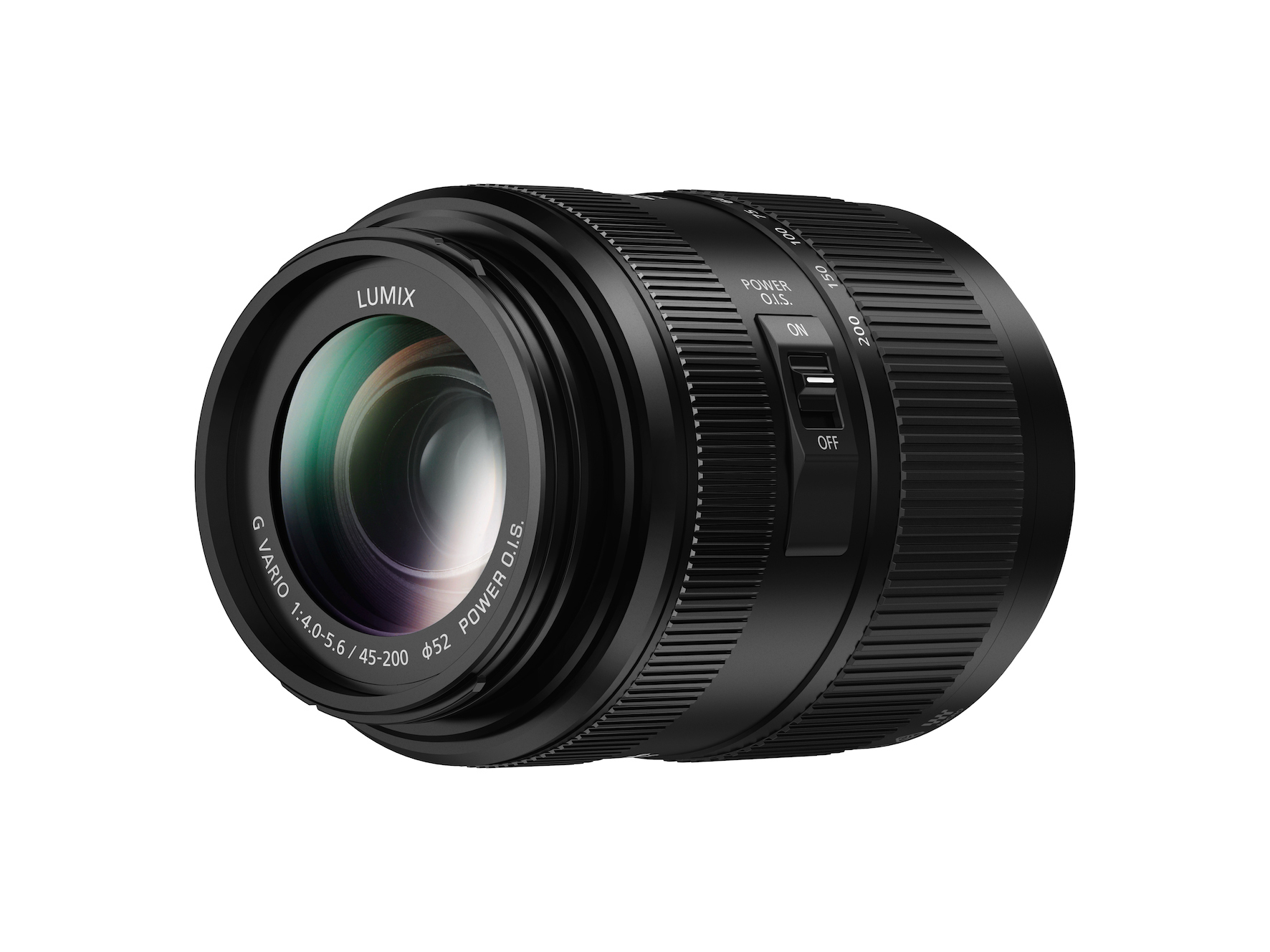 PANASONIC H-FSA45200 Lumix G 45 mm - 200 mm f/4-5.6 OIS (Objektiv für Micro-Four-Thirds, Schwarz)