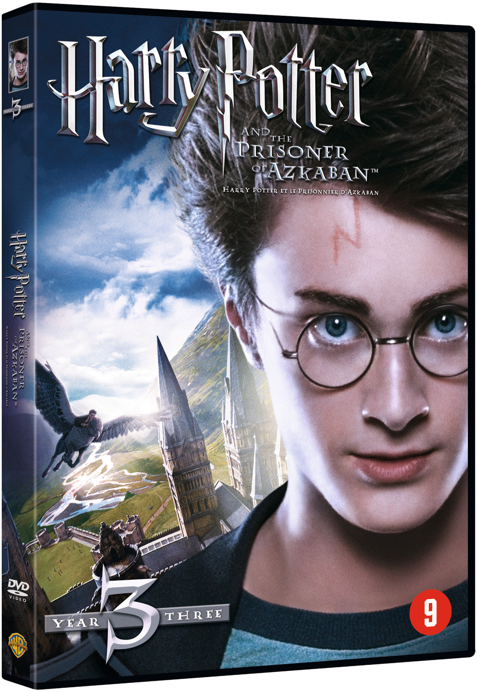 DVD-hoes van 'Harry Potter en de Gevangene van Azkaban'.