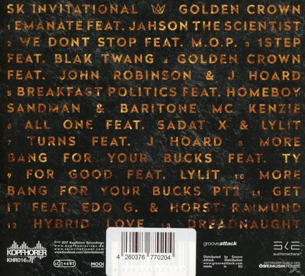 Sk Invitational - Golden Crown  - (CD)
