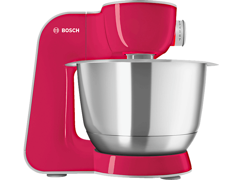 Bosch Mum58420 Creationline de cocina 1000 w 3.9 litros capacidad color rojo burdeos 8 accesorios 1000w potencia diamante 58420 con 7 velocidades y 5 mum5 3.9l