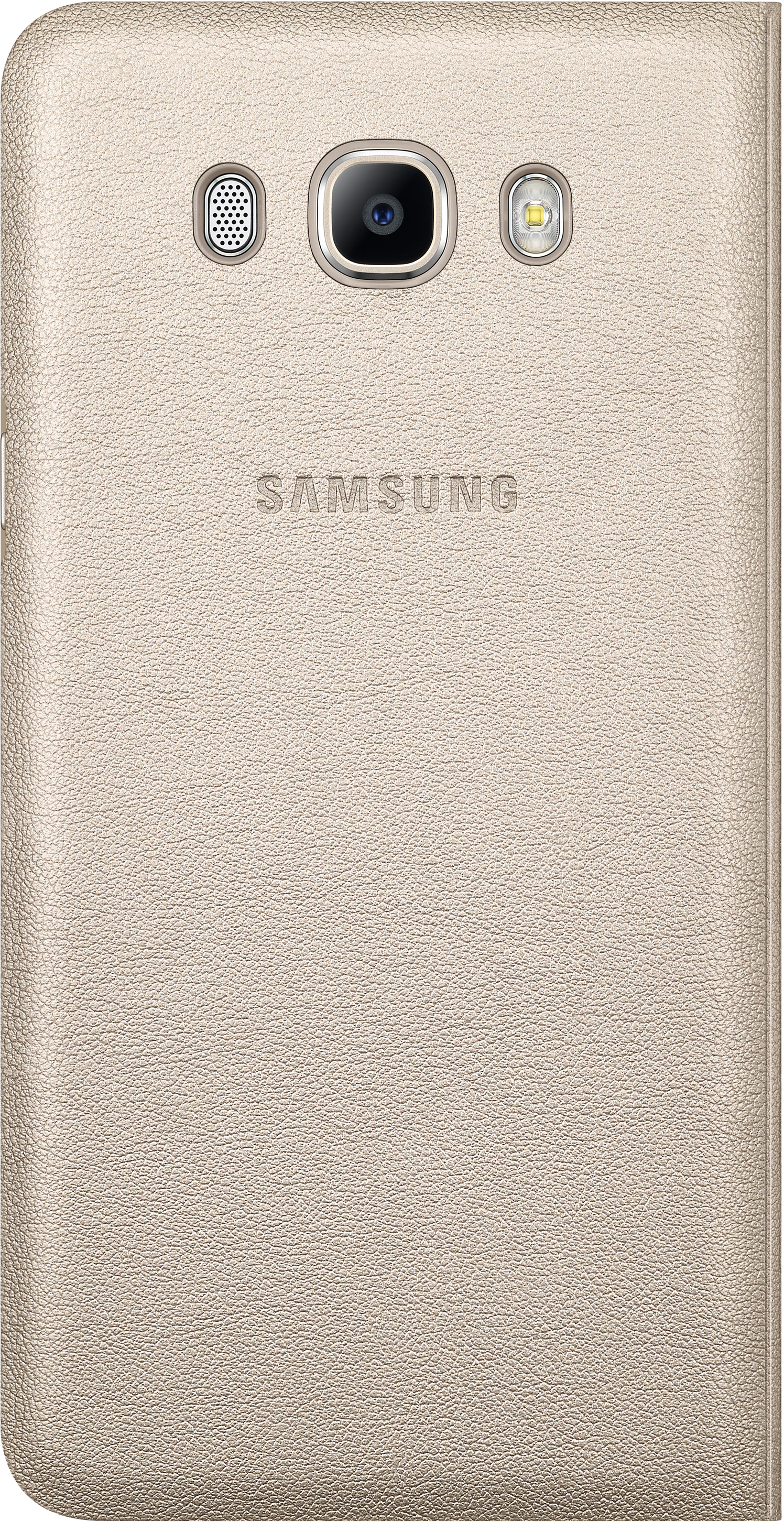 SAMSUNG EF-WJ710, Bookcover, Samsung, Galaxy J7 (2016), Gold