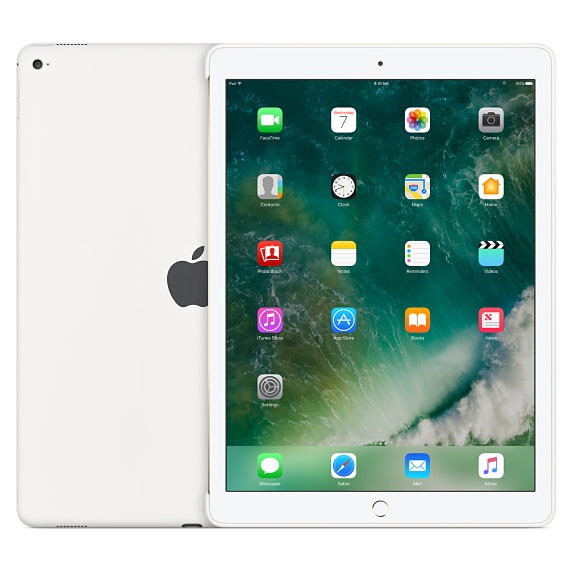 APPLE MK0E2ZM/A IPAD PRO Silikon Kılıf Beyaz