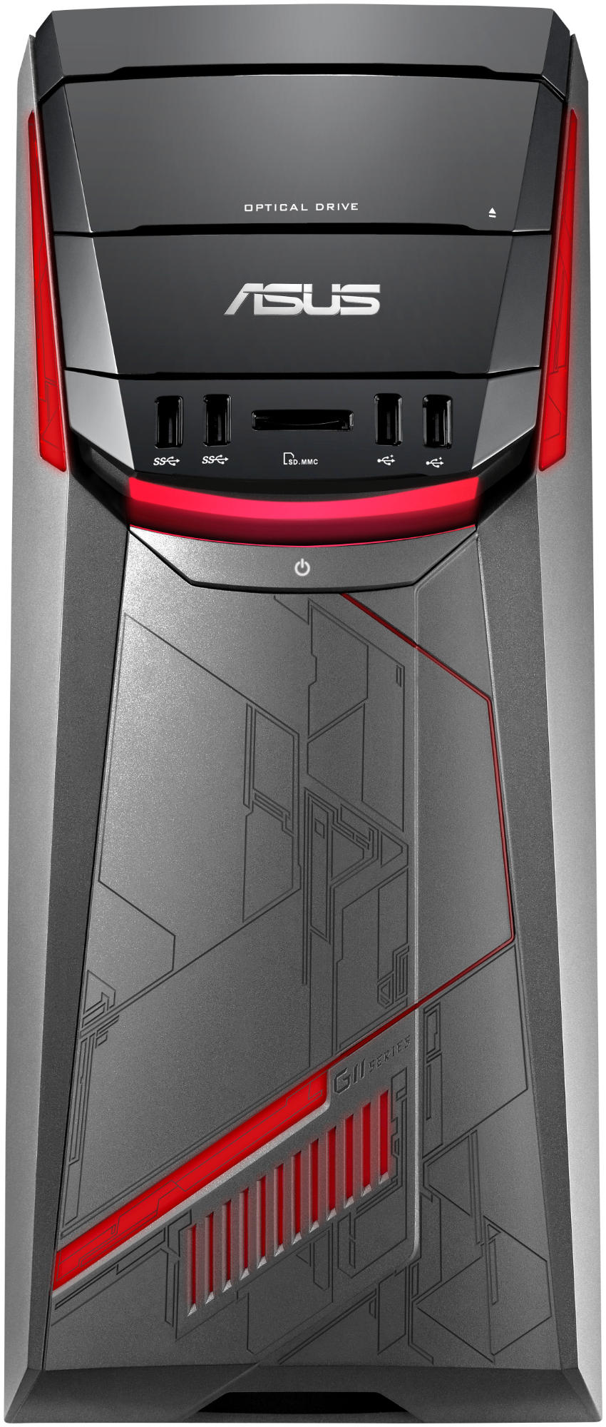 ASUS G11CD-K-DE015T - Intel® Core™ i7 i7-7700 - 16 GB - 1000 GB - NVIDIA GeForce® GTX 1070 - Windows 10 (64 Bit)