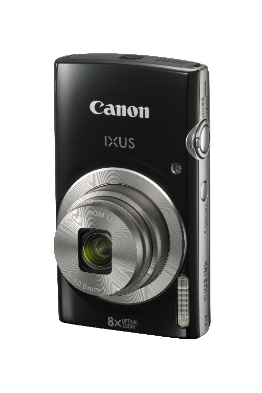CANON IXUS 185 Digitalkamera Schwarz, 8fach opt. Zoom, LCD (TFT