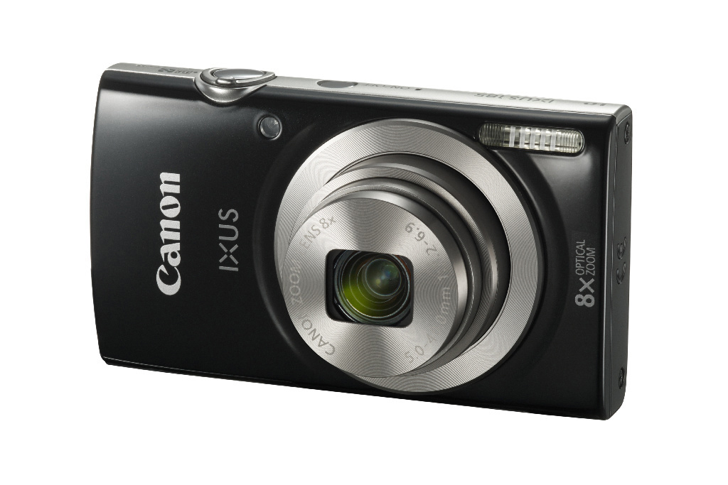 CANON IXUS 185 Digitalkamera Schwarz, 8fach opt. Zoom, LCD (TFT)