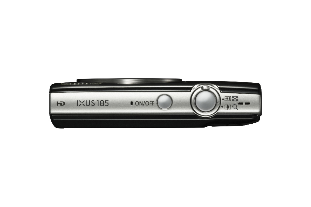 CANON IXUS 185 Digitalkamera Schwarz, 8fach opt. Zoom, LCD (TFT)