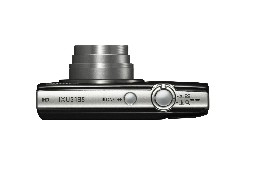 CANON IXUS 185 Digitalkamera Schwarz, 8fach opt. Zoom, LCD (TFT)