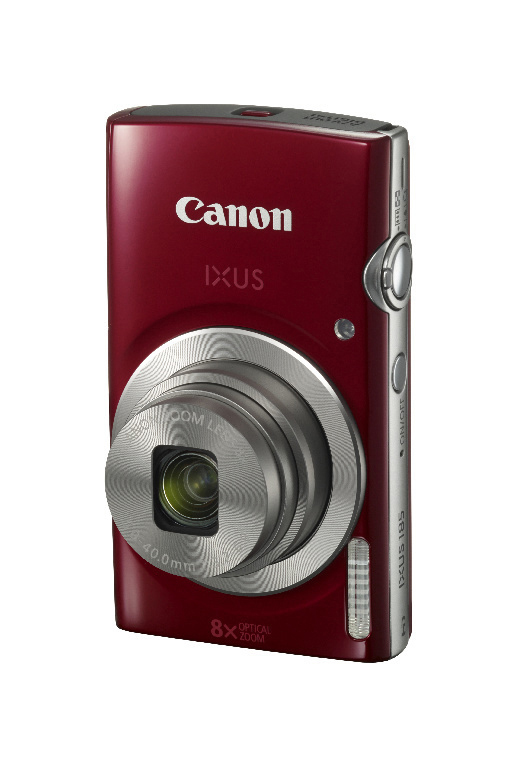 CANON IXUS 185 Digitalkamera Rot, 8fach opt. Zoom, LCD (TFT)