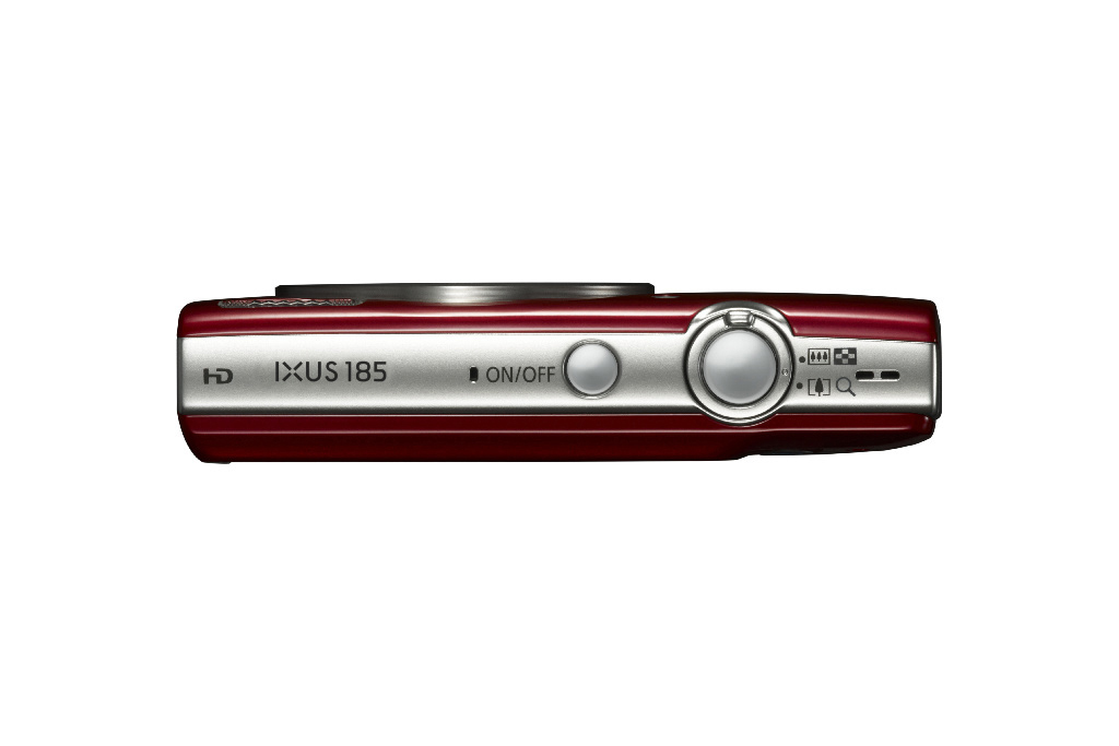 CANON IXUS 185 Digitalkamera Rot, 8fach opt. Zoom, LCD (TFT)