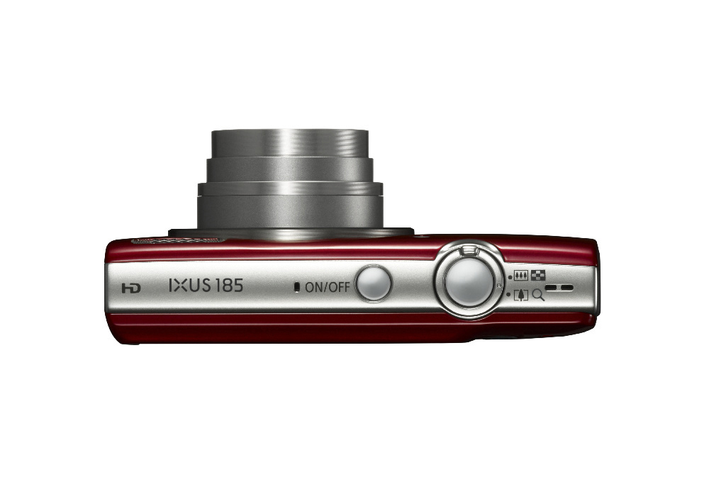 CANON IXUS 185 Digitalkamera Rot, 8fach opt. Zoom, LCD (TFT)