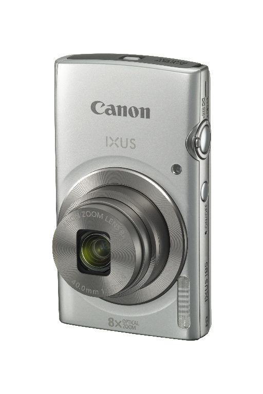 CANON IXUS 185 Digitalkamera Silber, 8fach opt. Zoom, LCD (TFT)