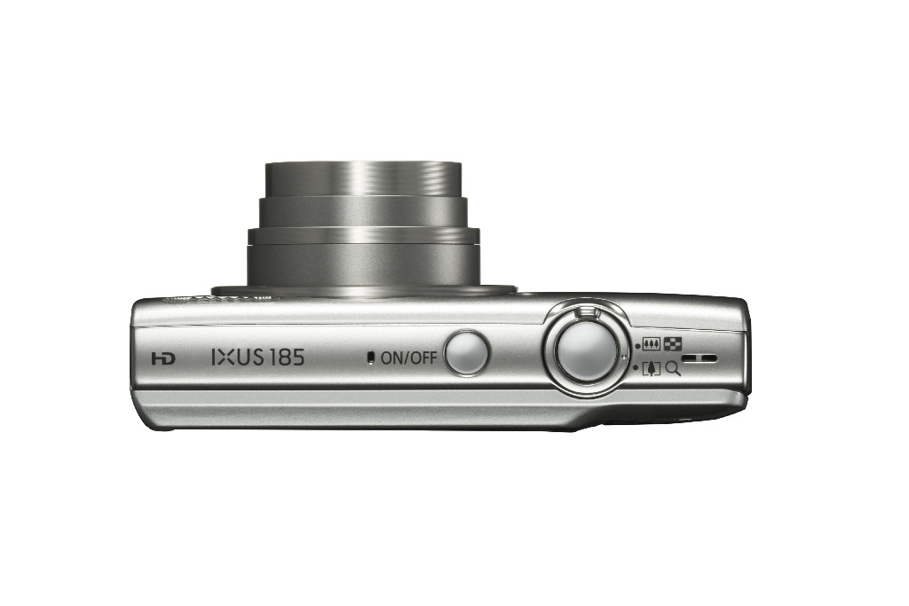CANON IXUS 185 Digitalkamera Silber, 8fach opt. Zoom, LCD (TFT)