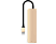 SATECHI Slim USB Type-C MultiPort Adapter med 4K HDMI videoutgång och 2 USB 3.0 portar