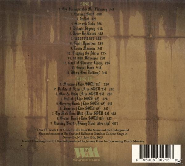 Clutch - Robot Hive/Exodus (Re-Release Incl.Bonus Dvd)  - (CD + DVD Video)